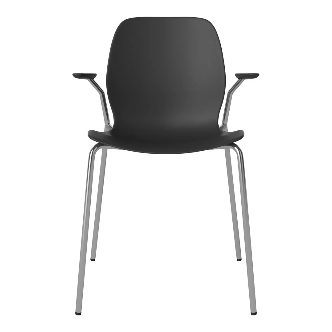 Seed Dining Chair w/ Open Arms - Image 8