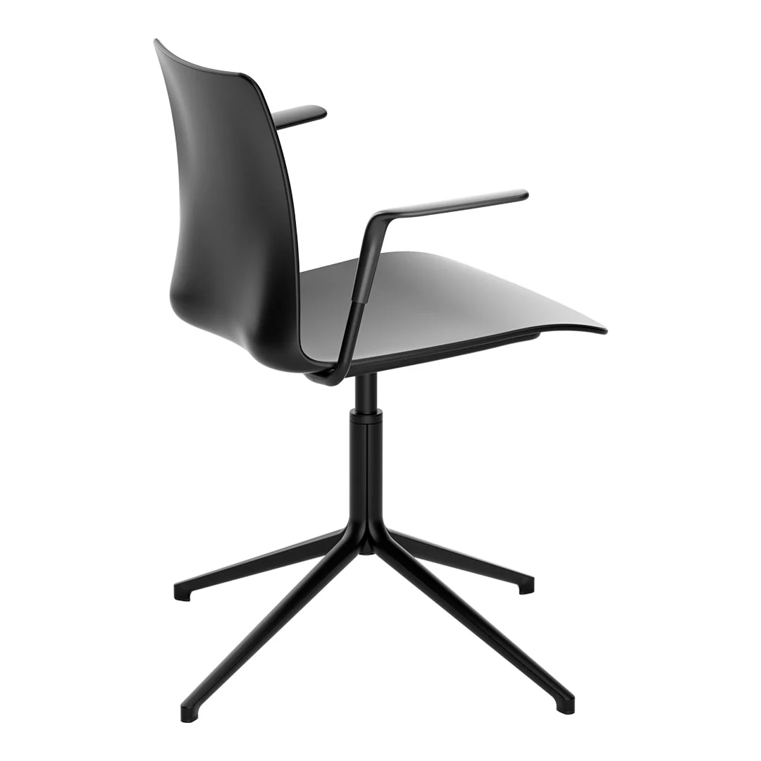 MOOD Conference Armchair - 4-Star Swivel Base - Image 2