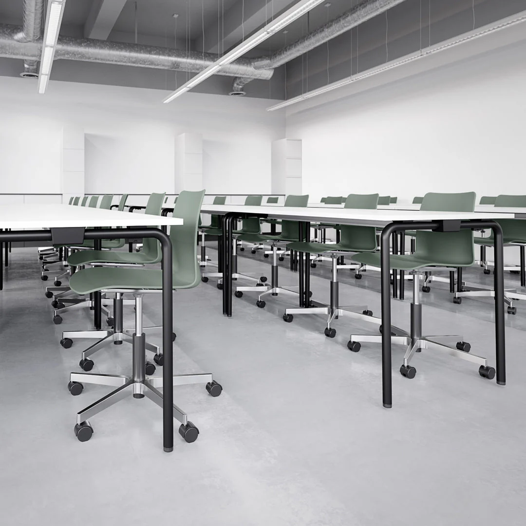 MOOD Learn Conference Chair - 5-Star Base w/ Casters - Image 3