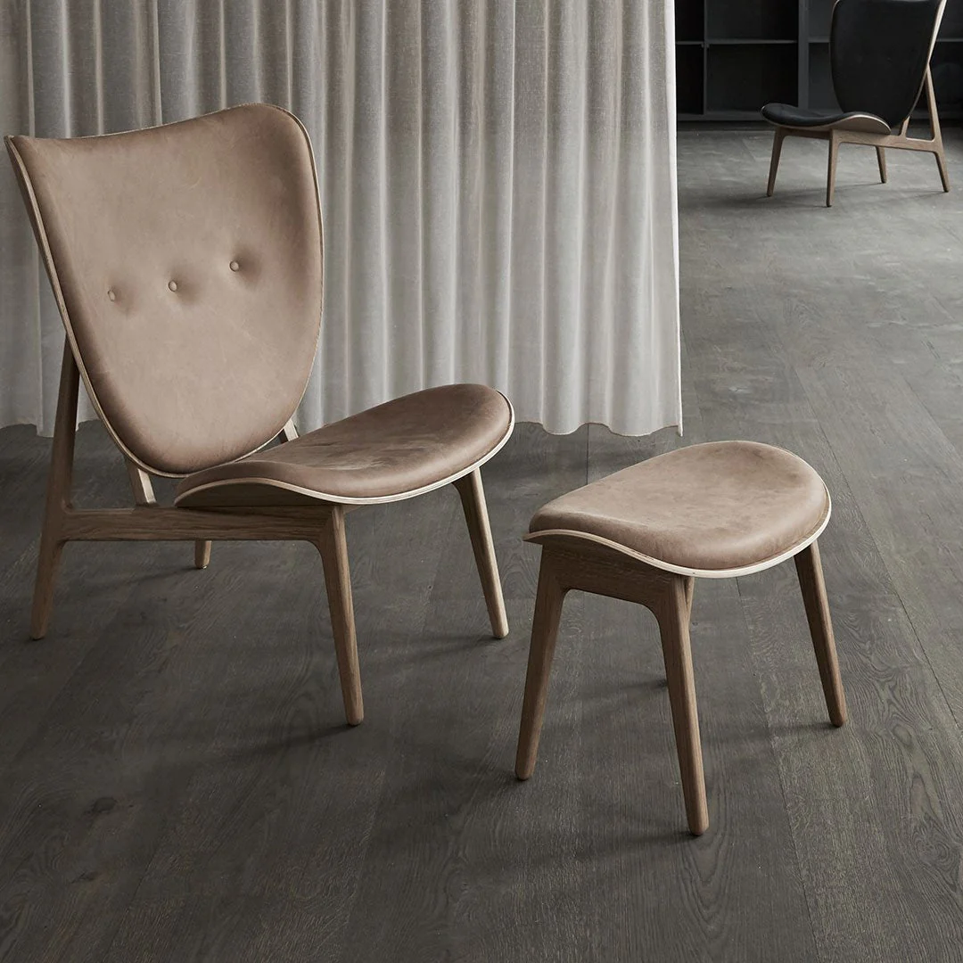 Elephant Lounge Stool - Seat Upholstered - Image 16
