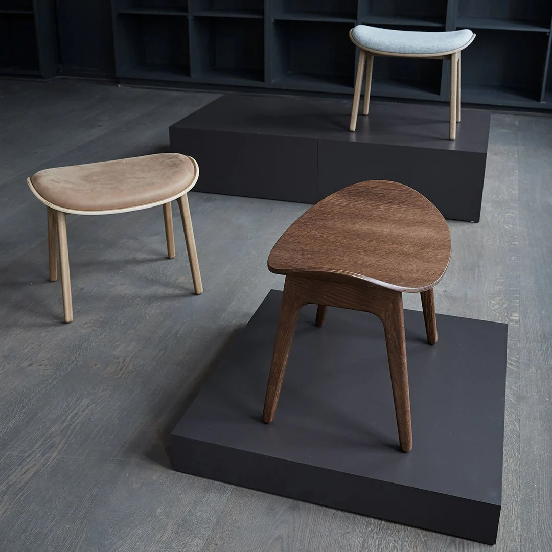 Elephant Lounge Stool - Seat Upholstered - Image 18
