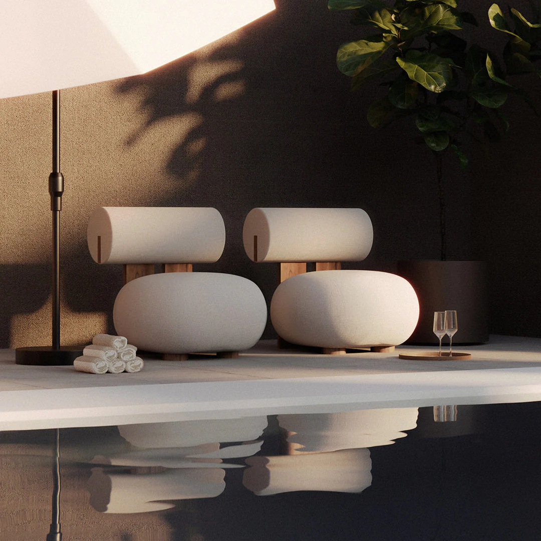 Hippo Outdoor Lounge Chair - Image 3