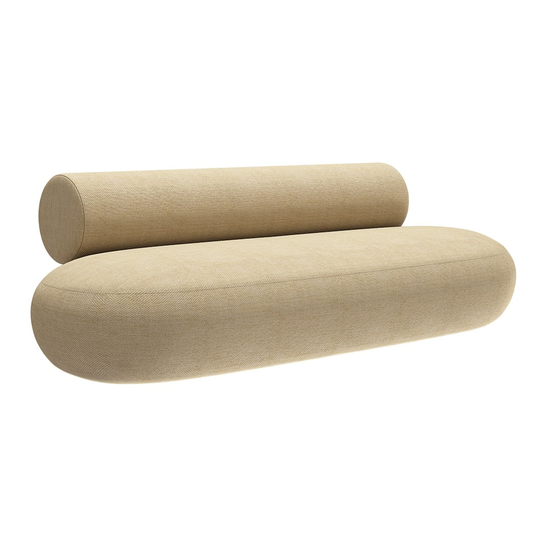 Hippo Sofa w/ Wood Back