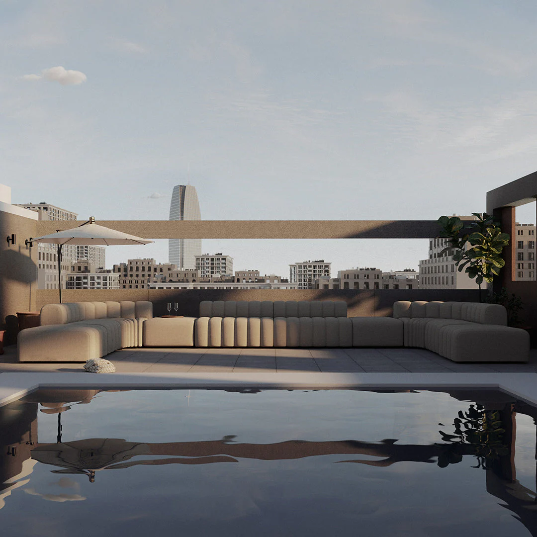 Studio Outdoor Modular Sofa - Modules - Image 18