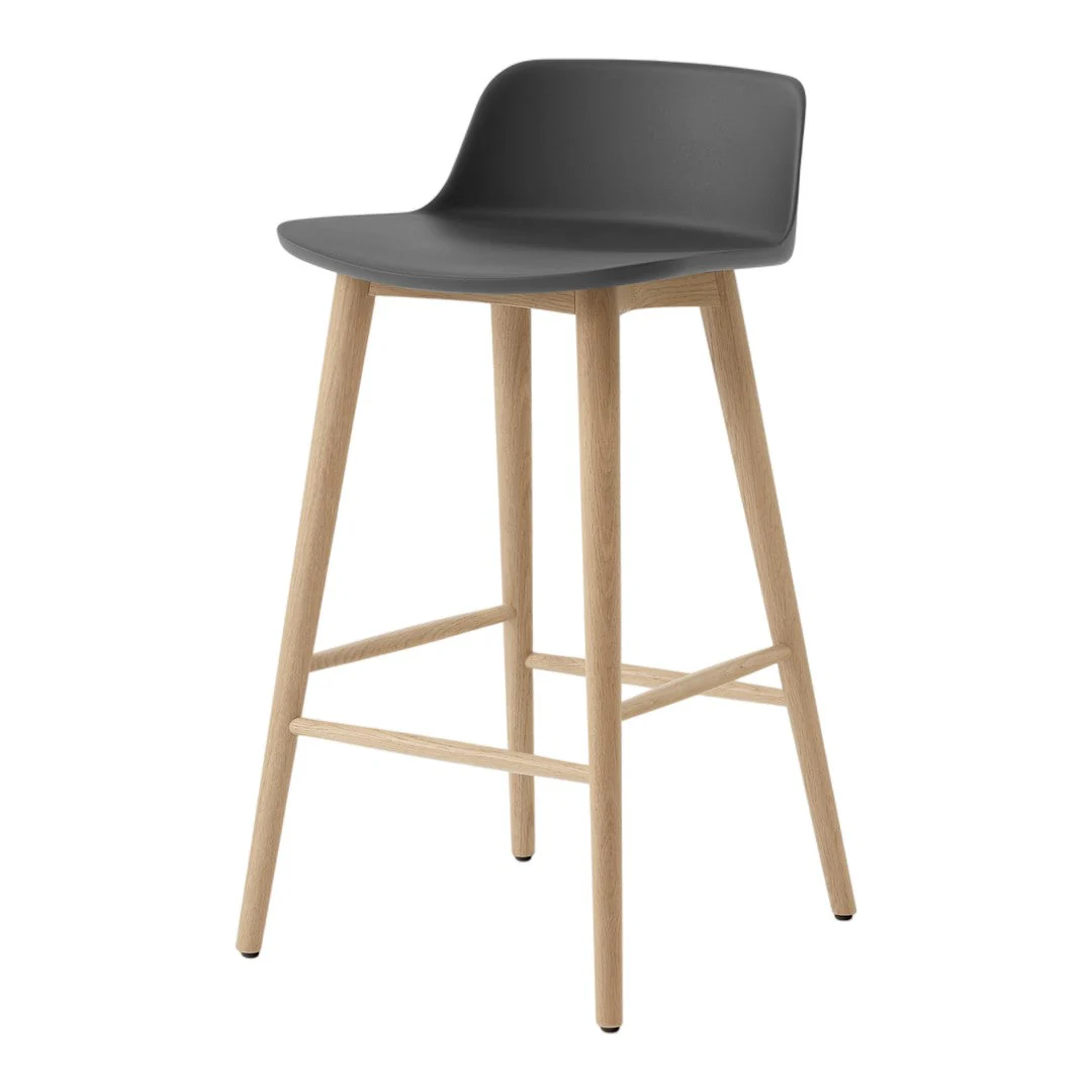 Rely HW118 Counter Stool - Wood Base - Image 6
