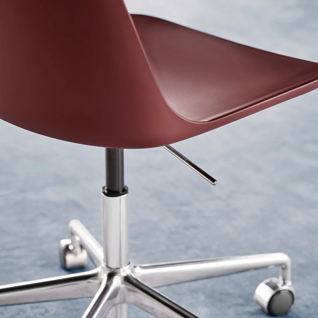 Rely HW28 Chair - 5-Star Swivel Base w/ Casters + Gaslift - Image 3