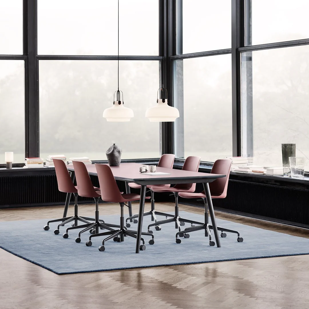 Rely HW28 Chair - 5-Star Swivel Base w/ Casters + Gaslift - Image 5