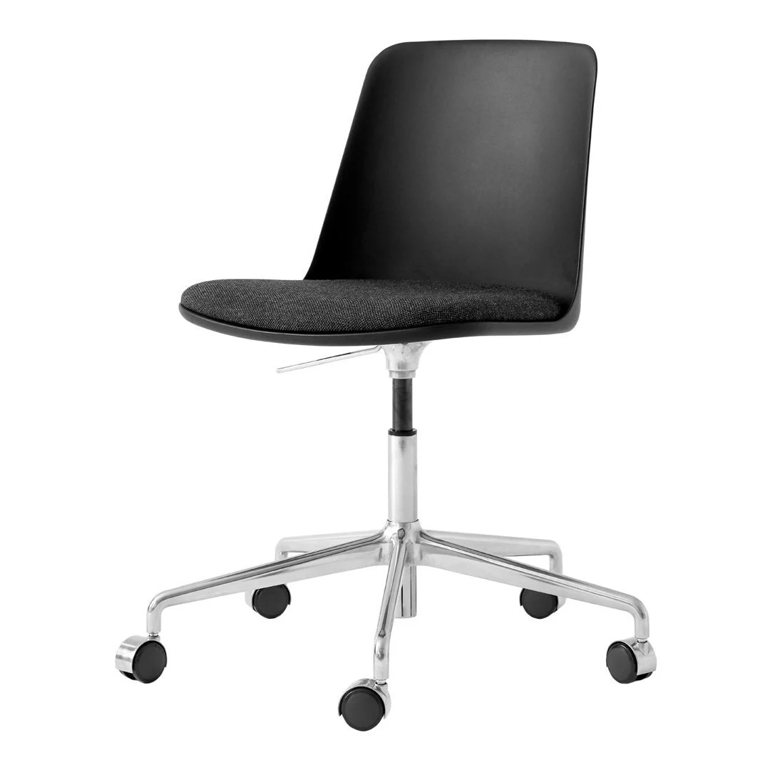 Rely HW29 Armchair - 5-Star Swivel Base w/ Casters + Gaslift
