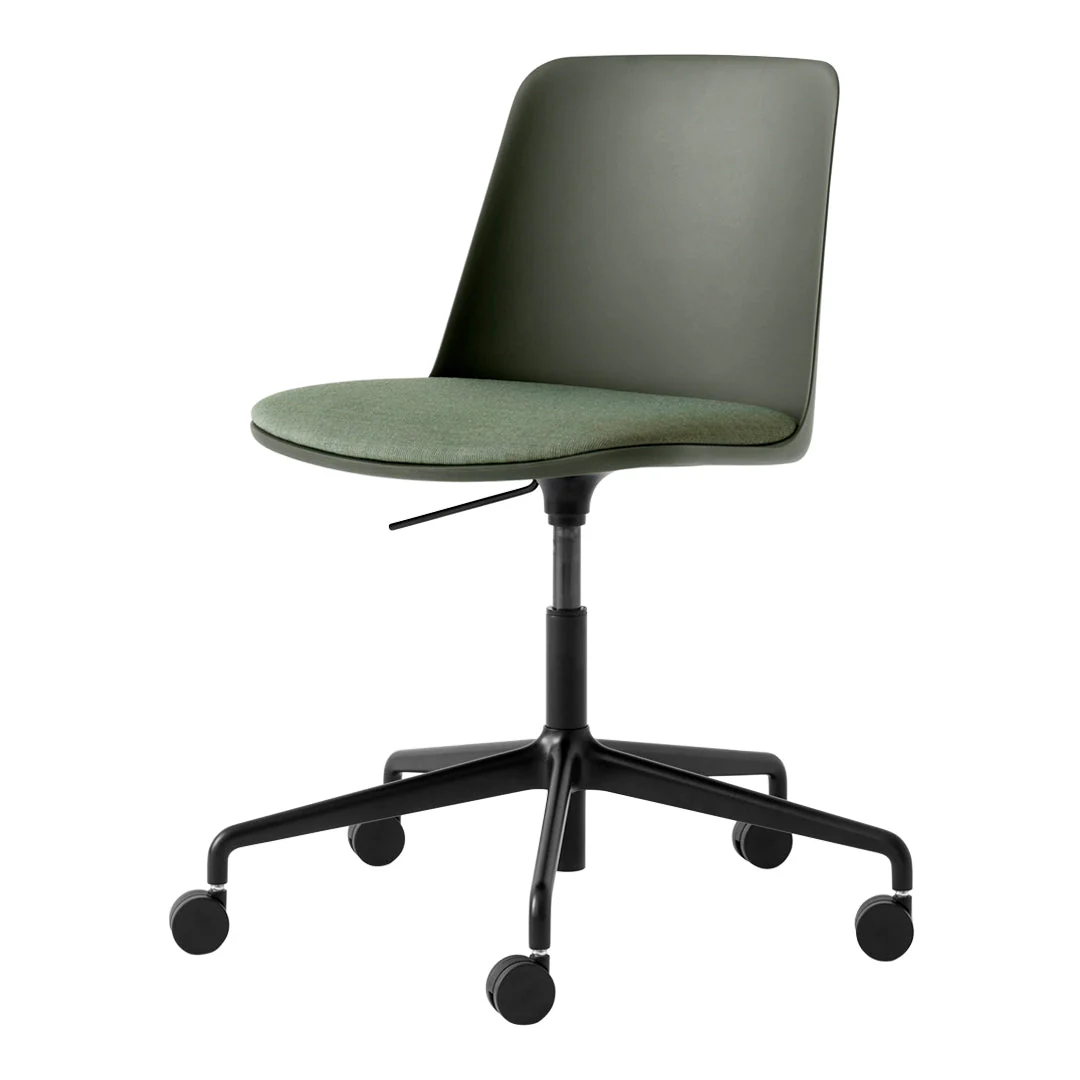 Rely HW29 Armchair - 5-Star Swivel Base w/ Casters + Gaslift - Image 8