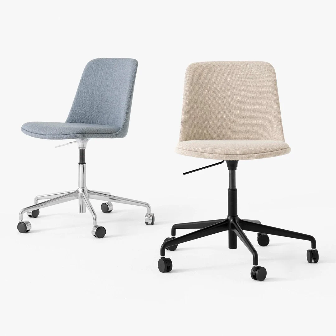 Rely HW31 Armchair - 5-Star Swivel Base w/ Casters + Gaslift - Image 4