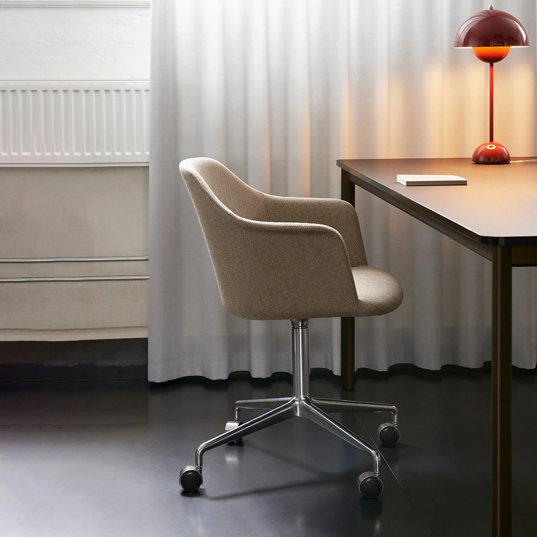 Rely HW50 Armchair - 4-Star Swivel Base w/ Casters - Image 3