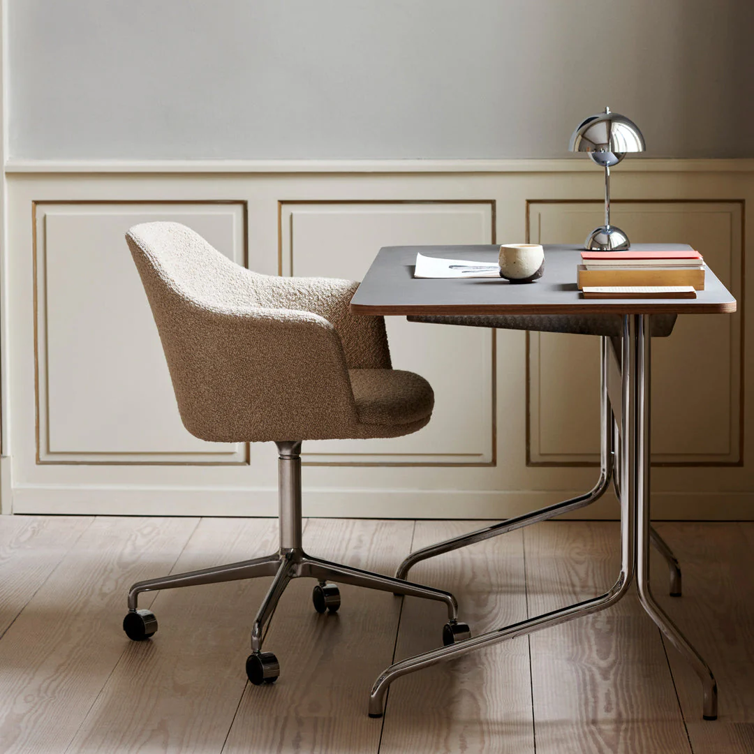 Rely HW51 Armchair - 4-Star Swivel Base w/ Casters - Image 4