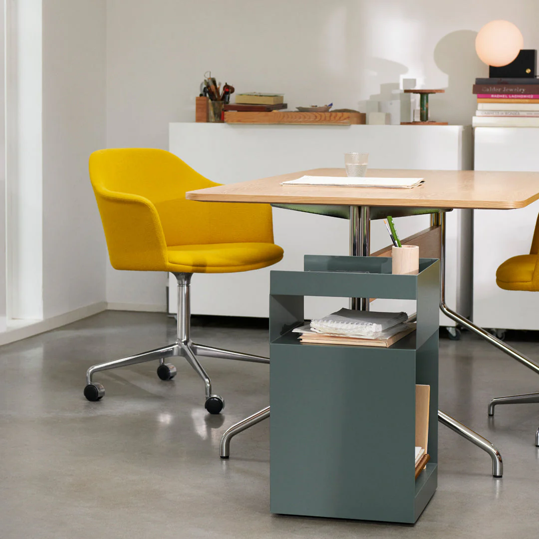 Rely HW51 Armchair - 4-Star Swivel Base w/ Casters - Image 5