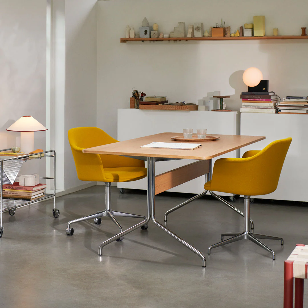 Rely HW51 Armchair - 4-Star Swivel Base w/ Casters - Image 7