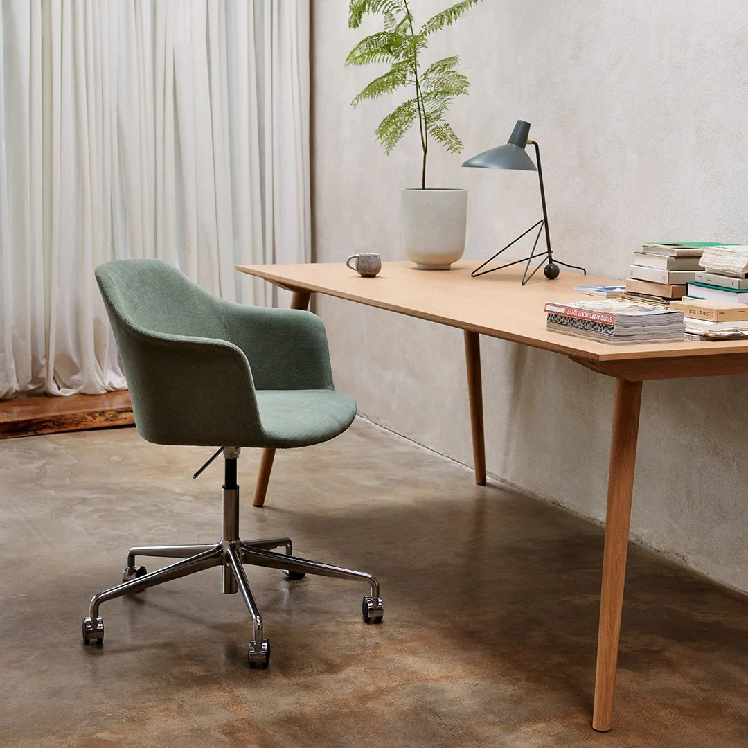 Rely HW55 Armchair - 5-Star Swivel Base w/ Casters + Gaslift - Image 7