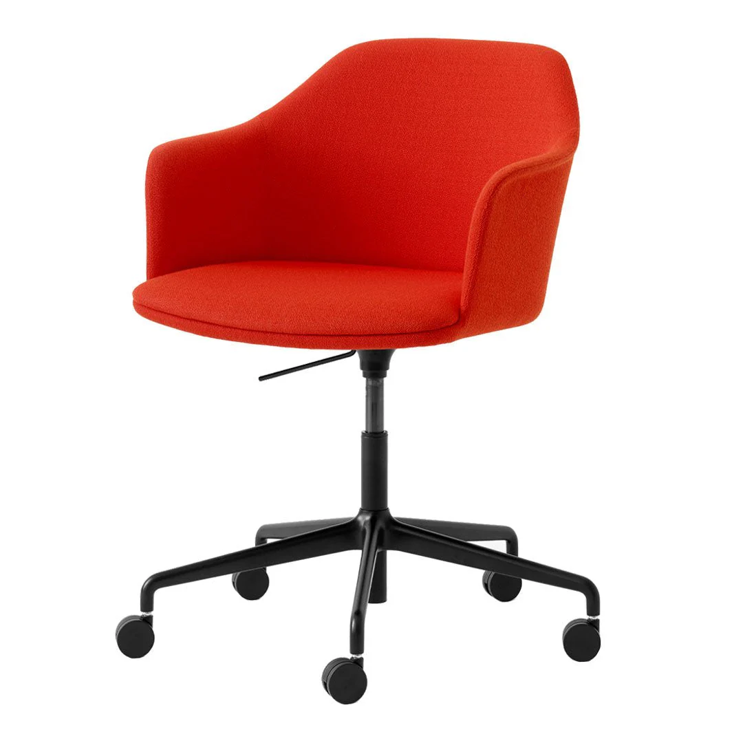 Rely HW56 Armchair - 4-Star Swivel Base w/ Casters + Gaslift