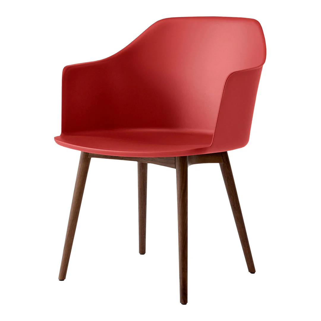 Rely HW76 Armchair - Wood Base - Image 2