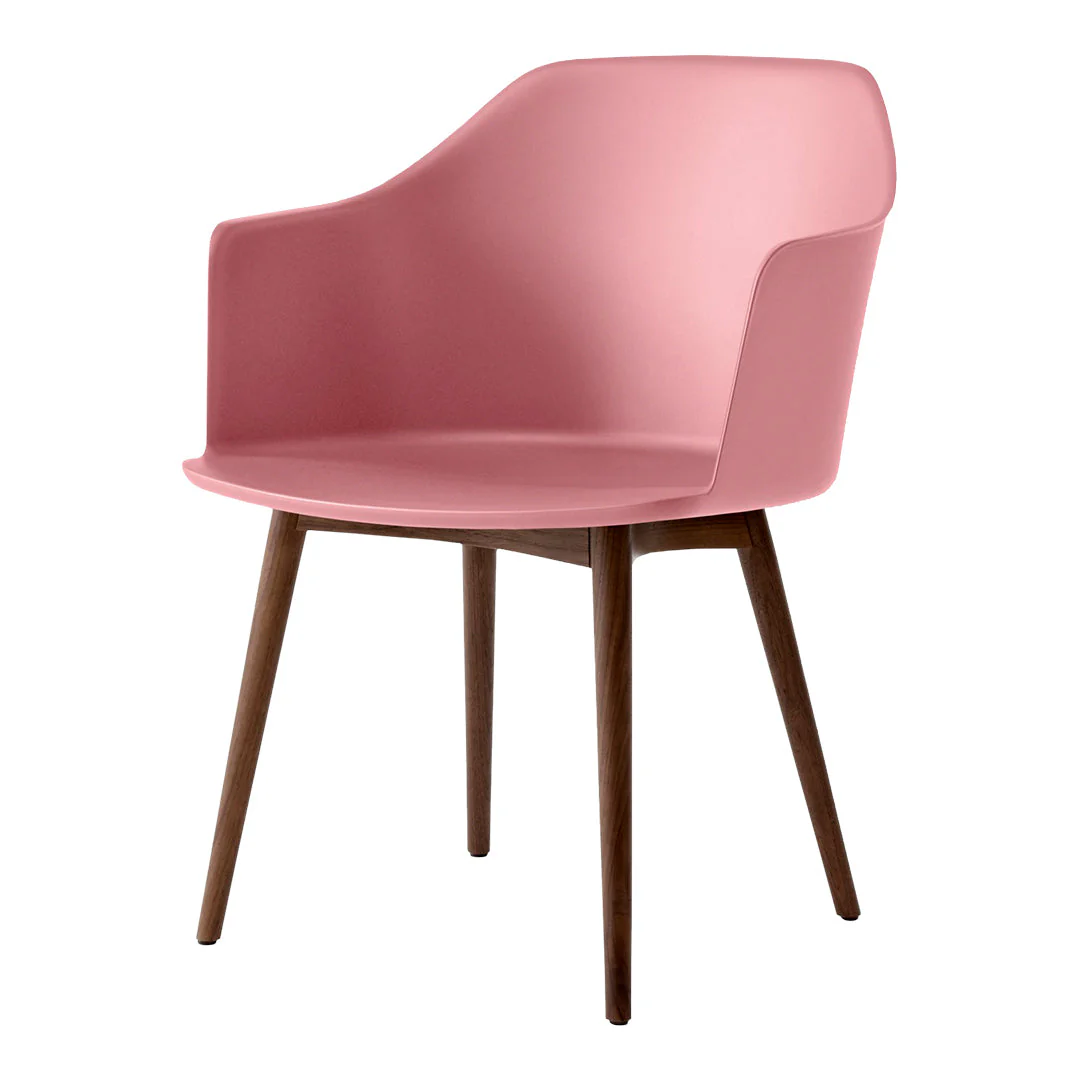 Rely HW76 Armchair - Wood Base - Image 7