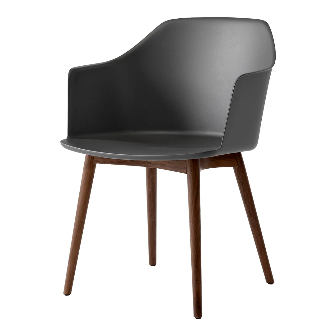 Rely HW76 Armchair - Wood Base - Image 9