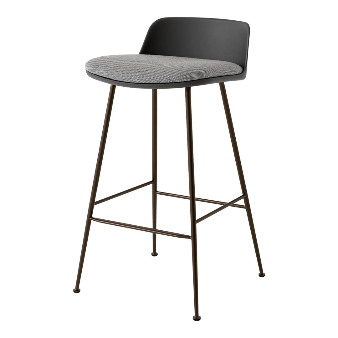 Rely HW82 Low Back Counter Stool - Seat Upholstered - Image 4