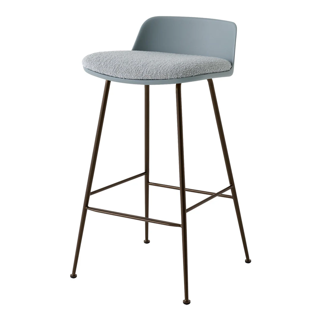 Rely HW82 Low Back Counter Stool - Seat Upholstered - Image 6
