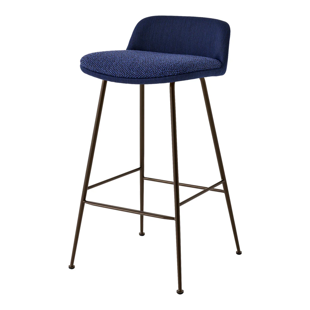 Rely HW85 Low Back Counter Stool - Mixed Upholstery - Image 2