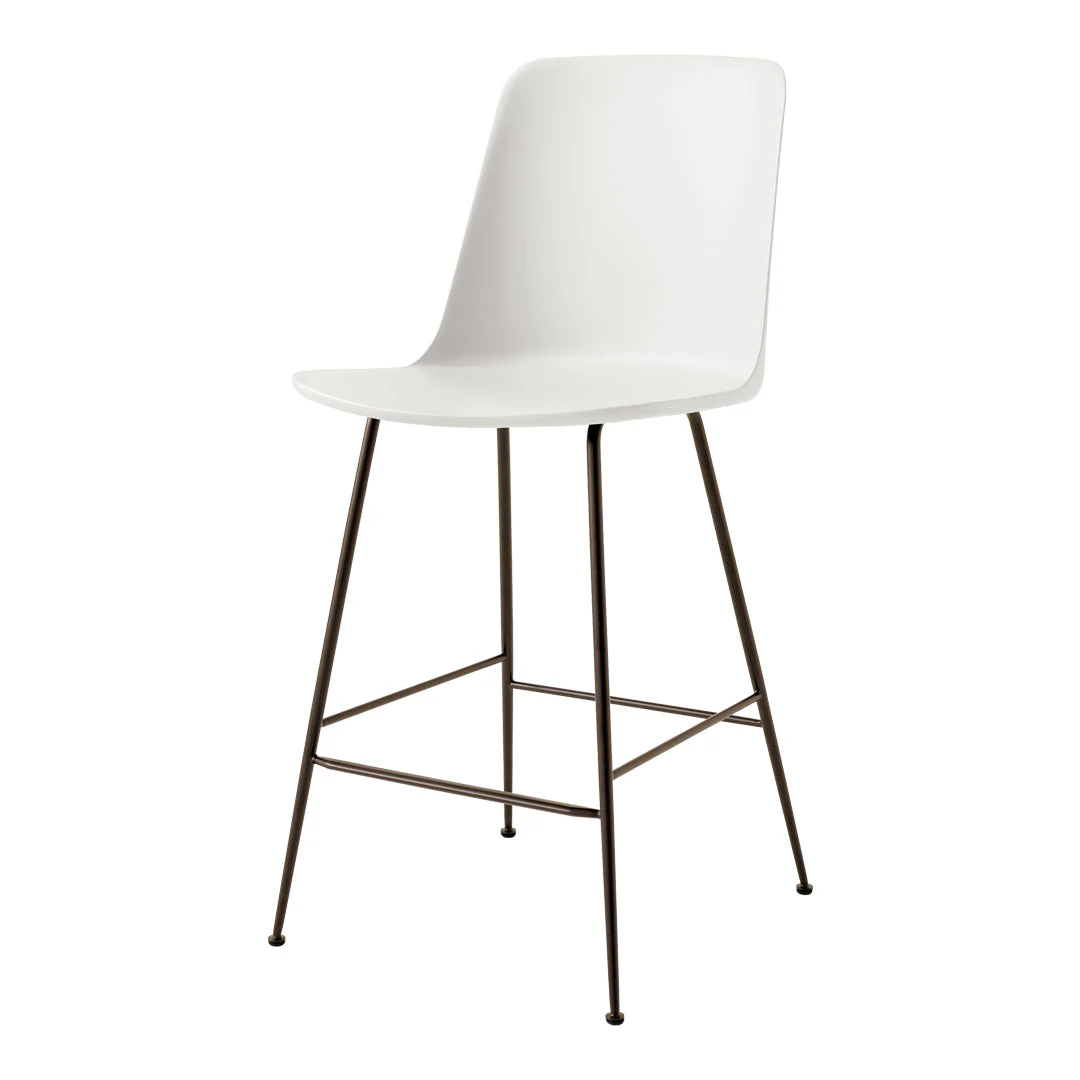 Rely HW91 High Back Counter Chair - Tube Base - Image 13