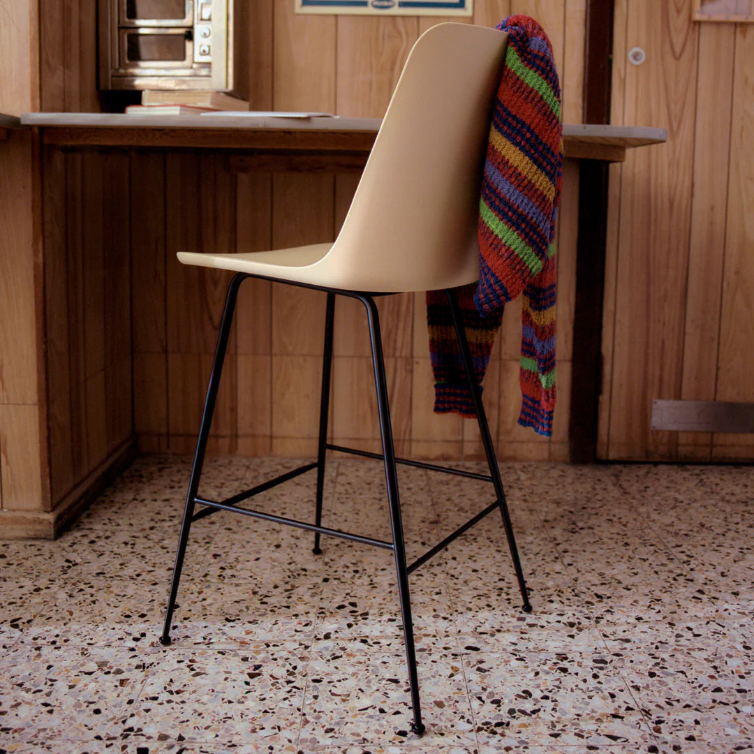 Rely HW91 High Back Counter Chair - Tube Base - Image 4