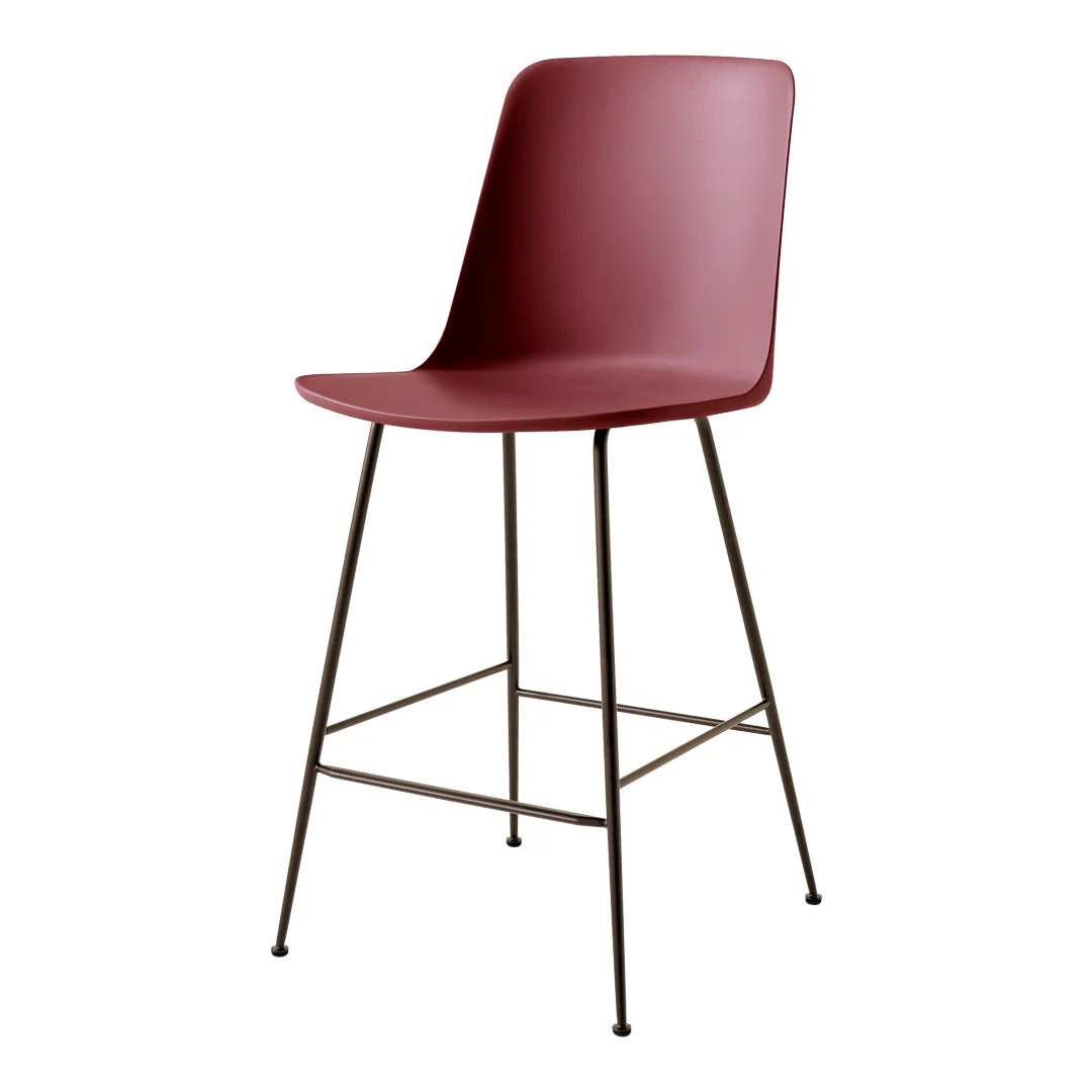 Rely HW91 High Back Counter Chair - Tube Base - Image 9