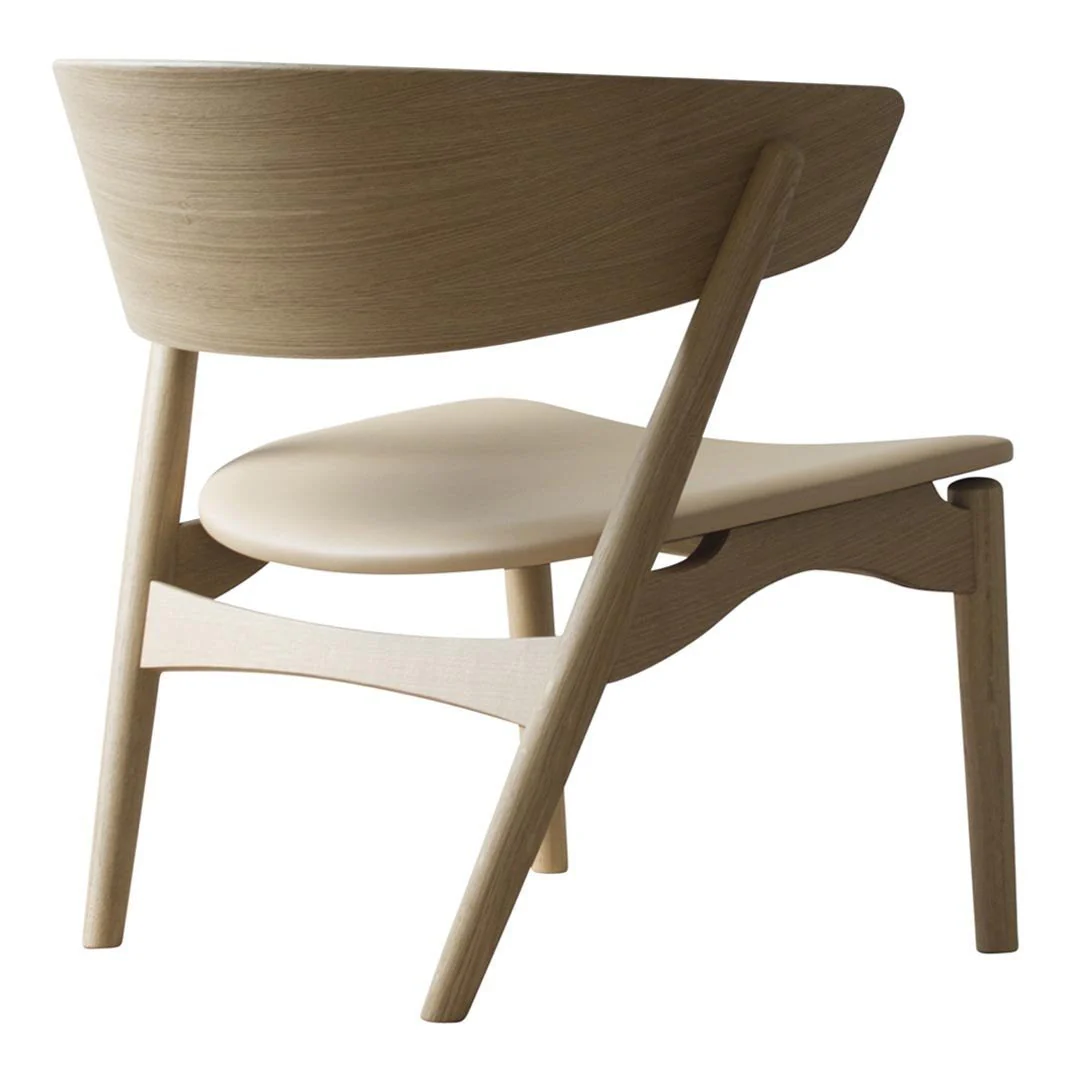 Sibast No 7 Lounge Chair - Seat Upholstered - Image 2