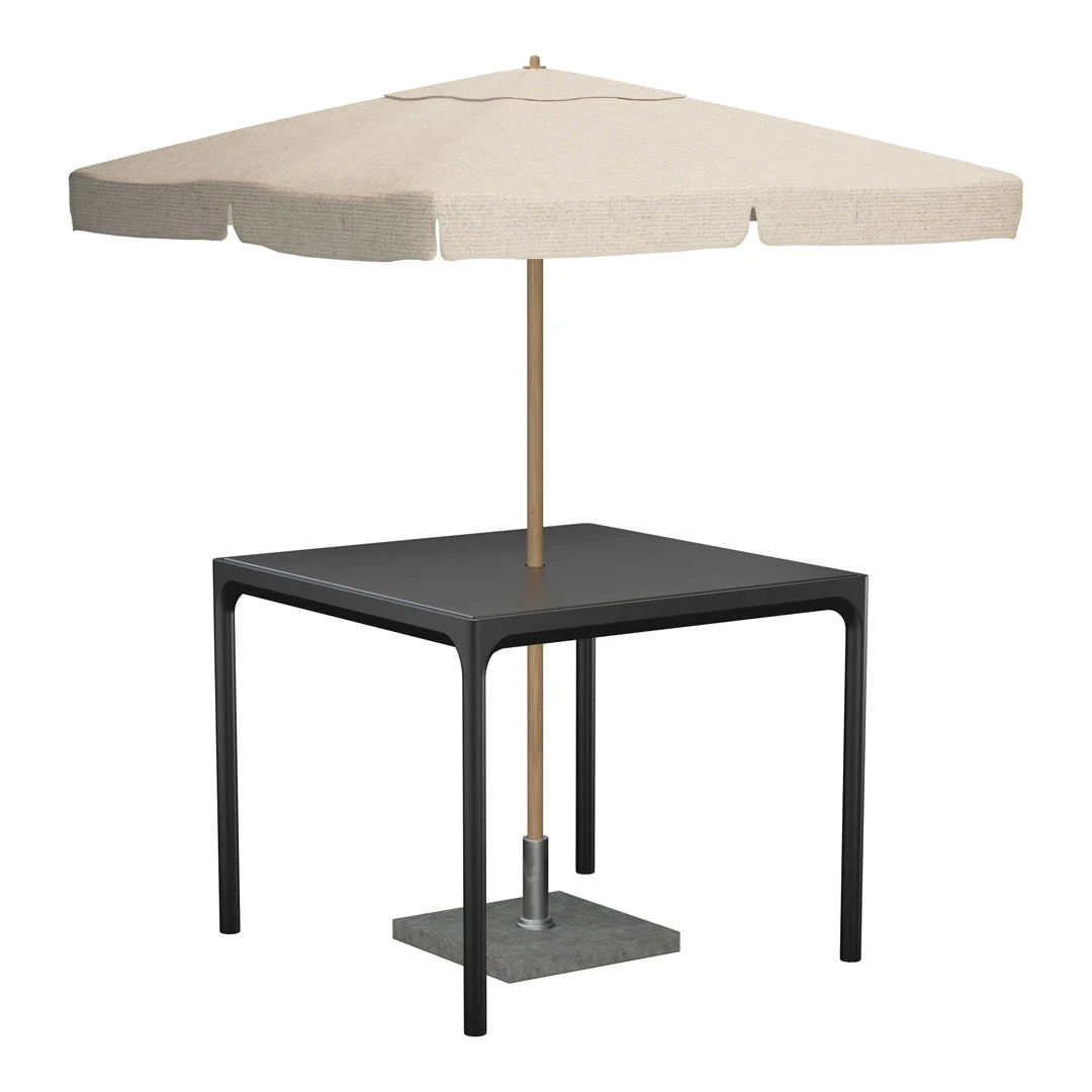 Four Outdoor Dining Table - Square - Image 4