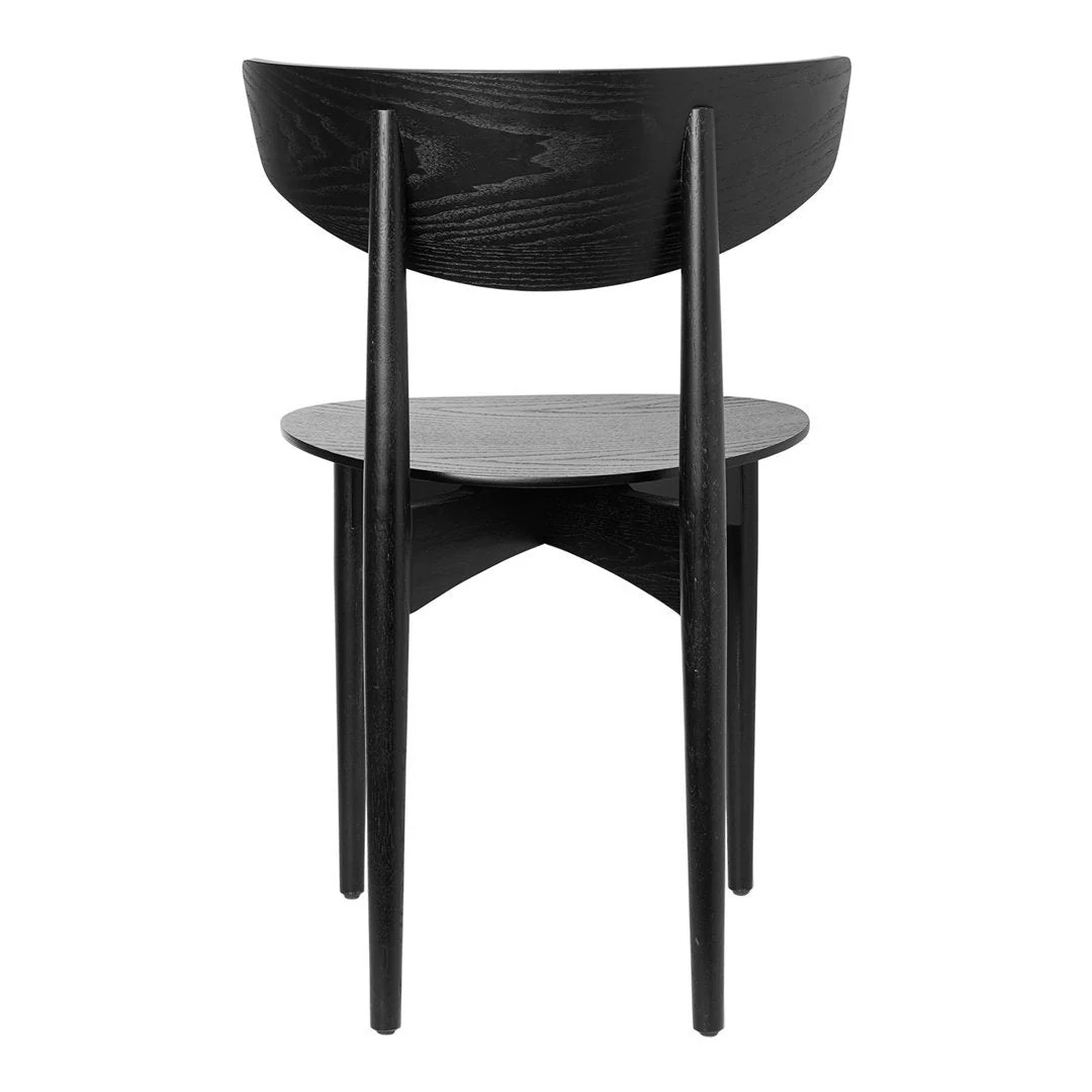 Herman Wood Dining Chair - Image 7