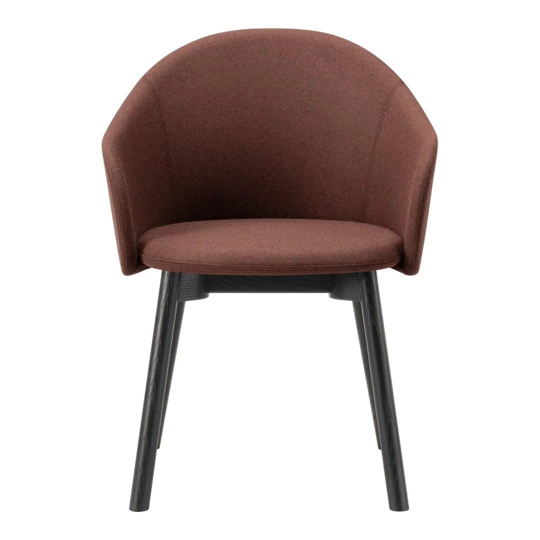 Gomo Armchair - Wood Legs - Image 13