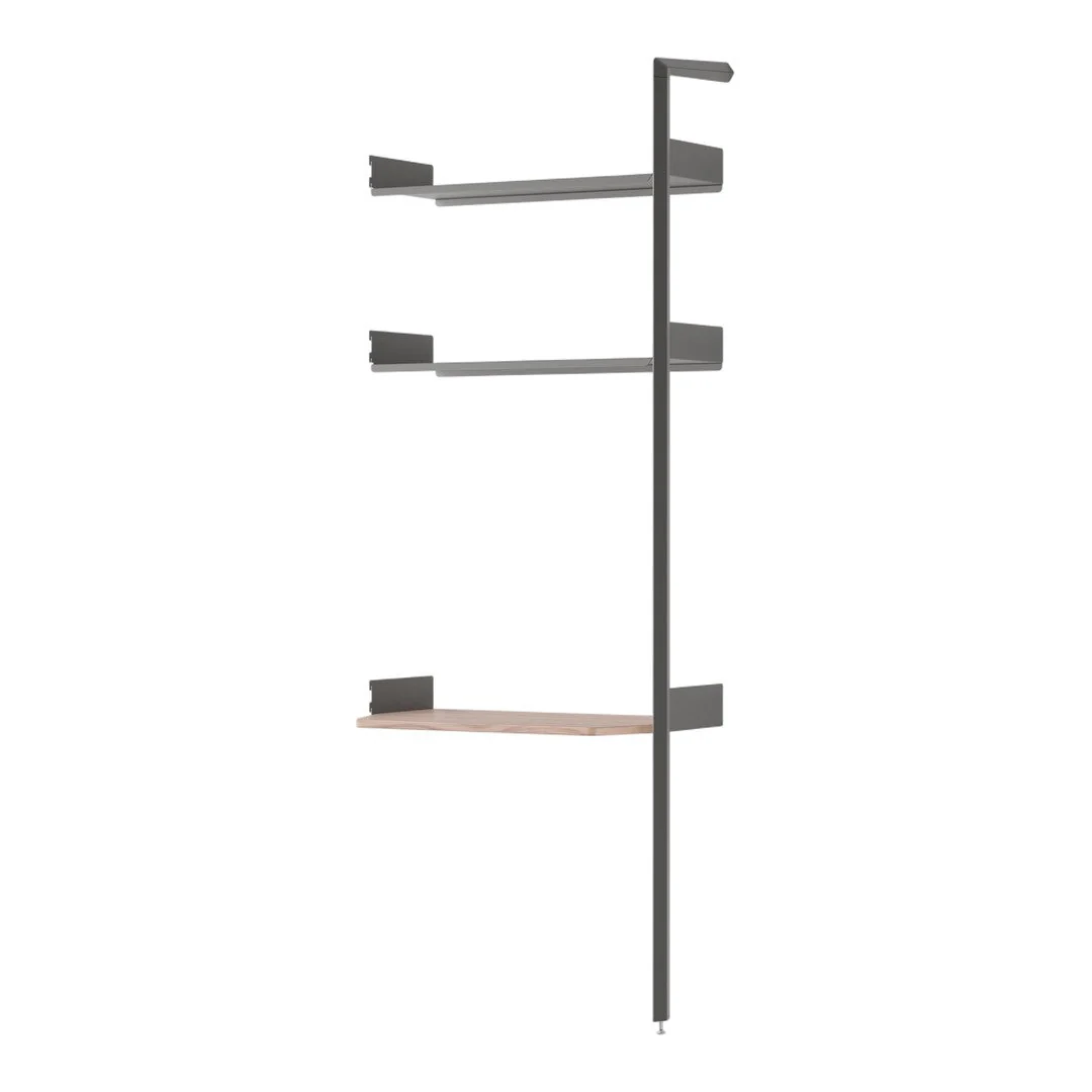 Rombe IF5 Modular Shelving System - Add-on Bay Shelves + Desk - Image 4
