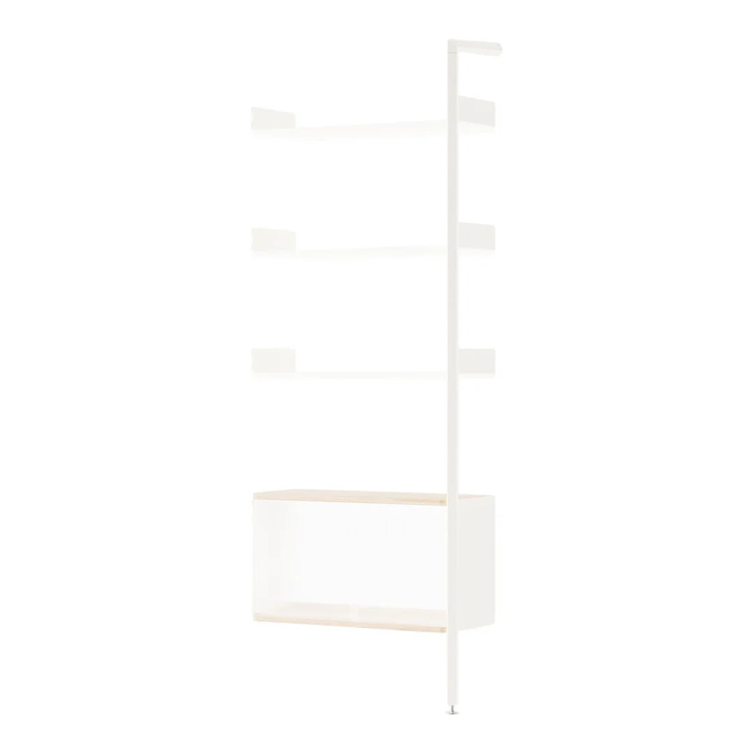 Rombe IF6 Modular Shelving System - Add-on Bay Shelves + Cabinet - Image 3