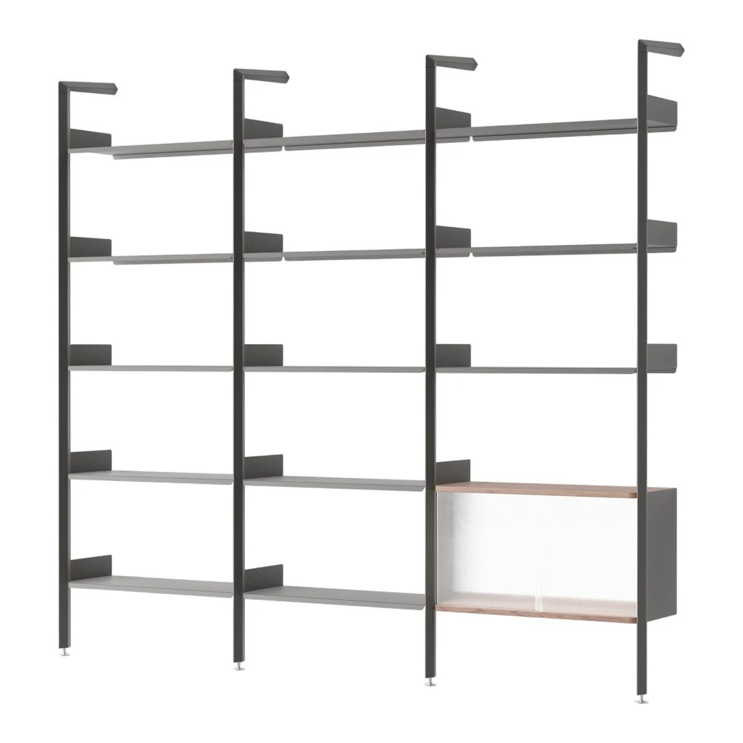 Rombe Modular Shelving System - Configuration H