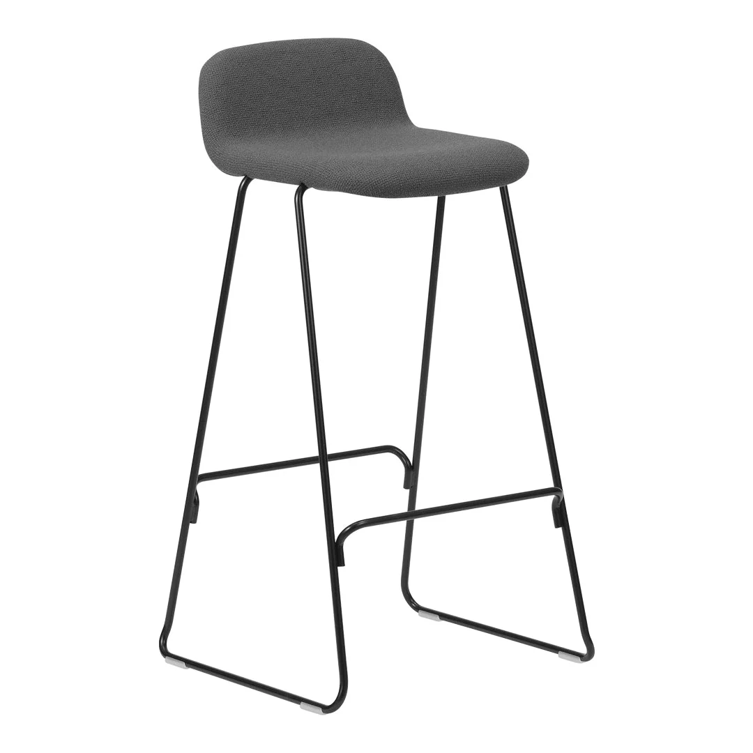 Just Bar Stool w/ Back - Fully Upholstered - Image 3