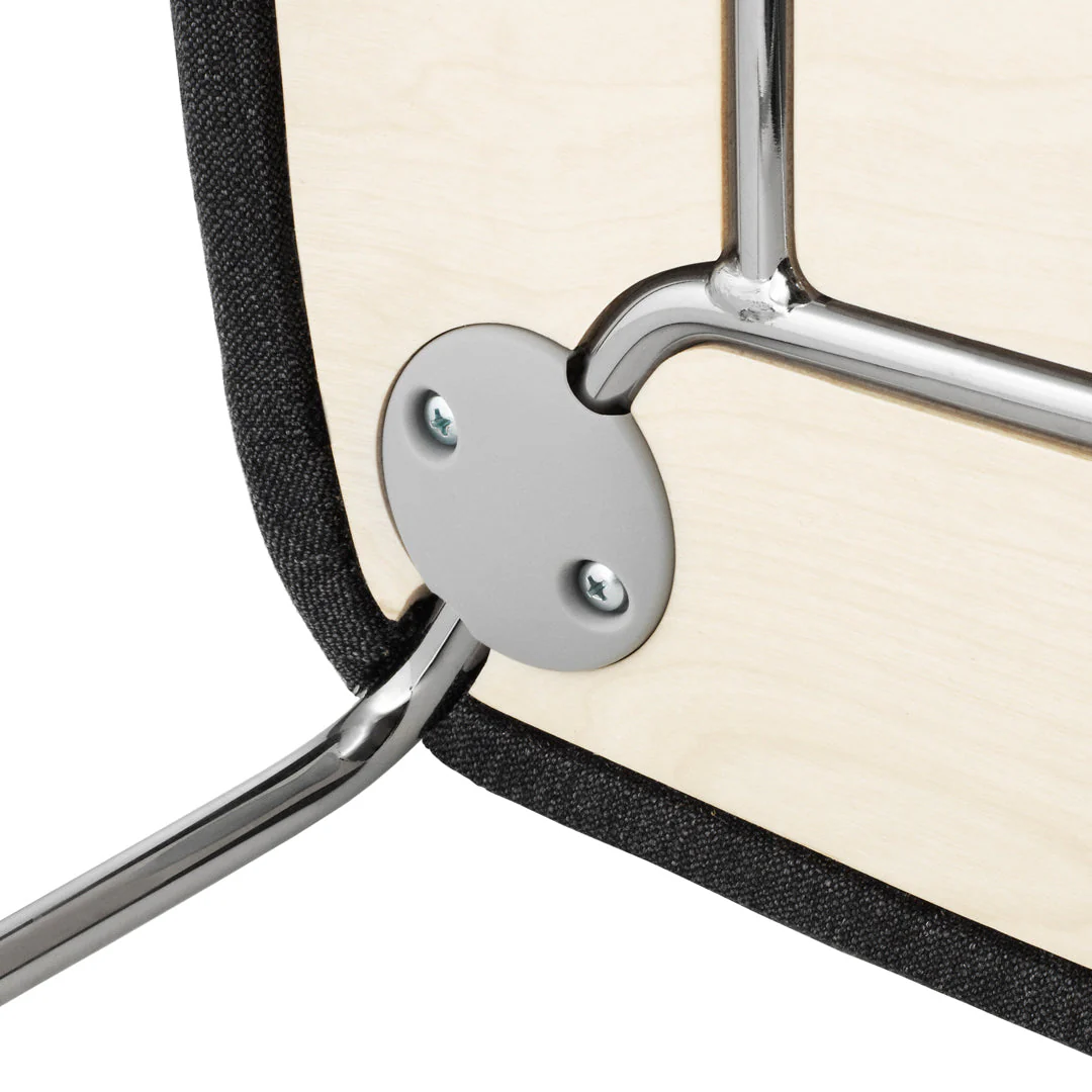 Just Chair - Steel - Fully Upholstered - Stackable - Image 5