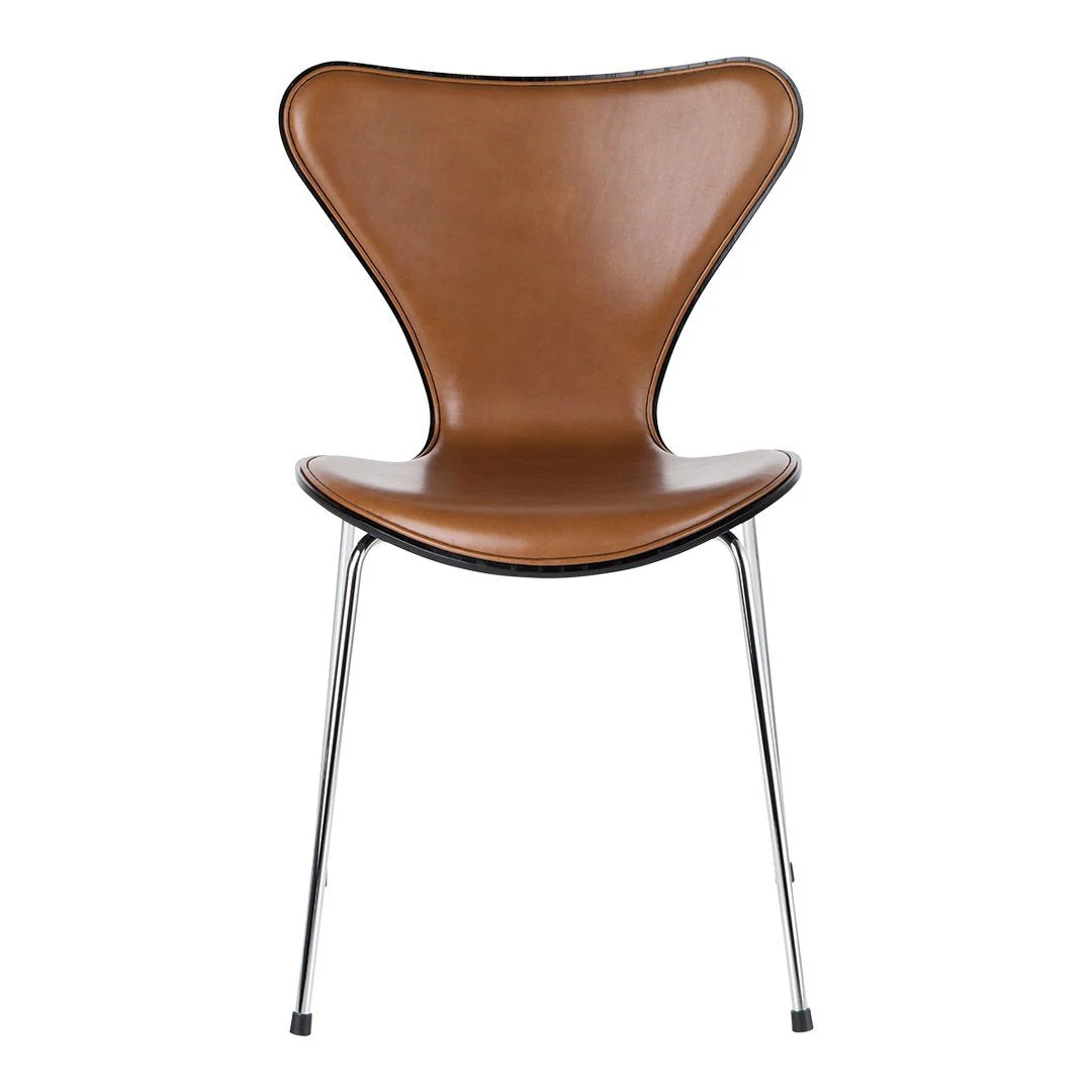 Series 7 Chair 3107 - Colored Ash - Front Upholstered