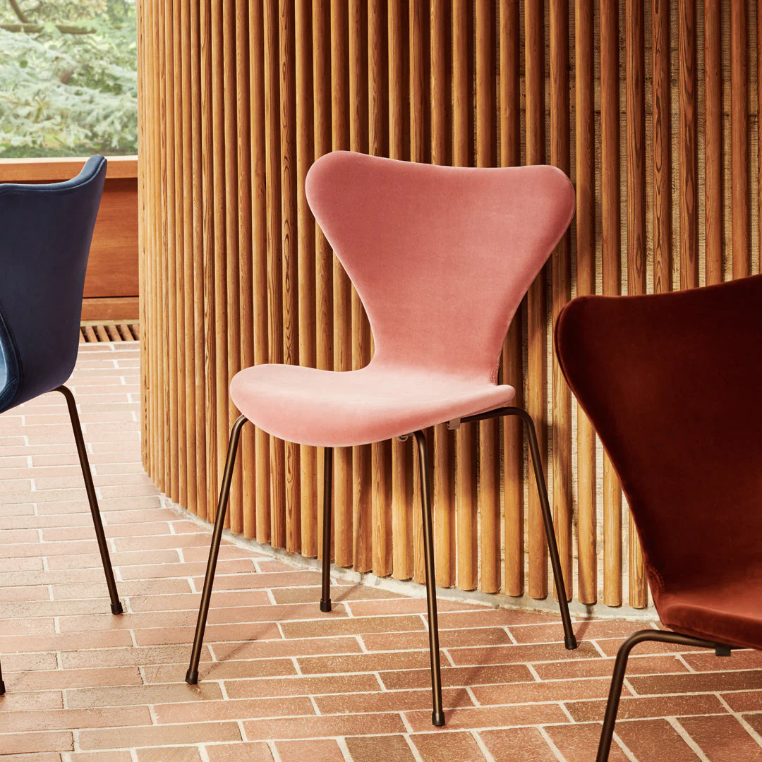 Series 7 Chair 3107 - Fully Upholstered, Velvet - Image 12