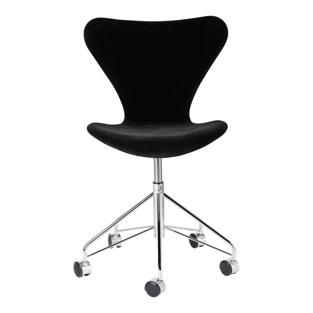 Series 7 Swivel Chair 3117 - Fully Upholstered, Velvet - Image 3