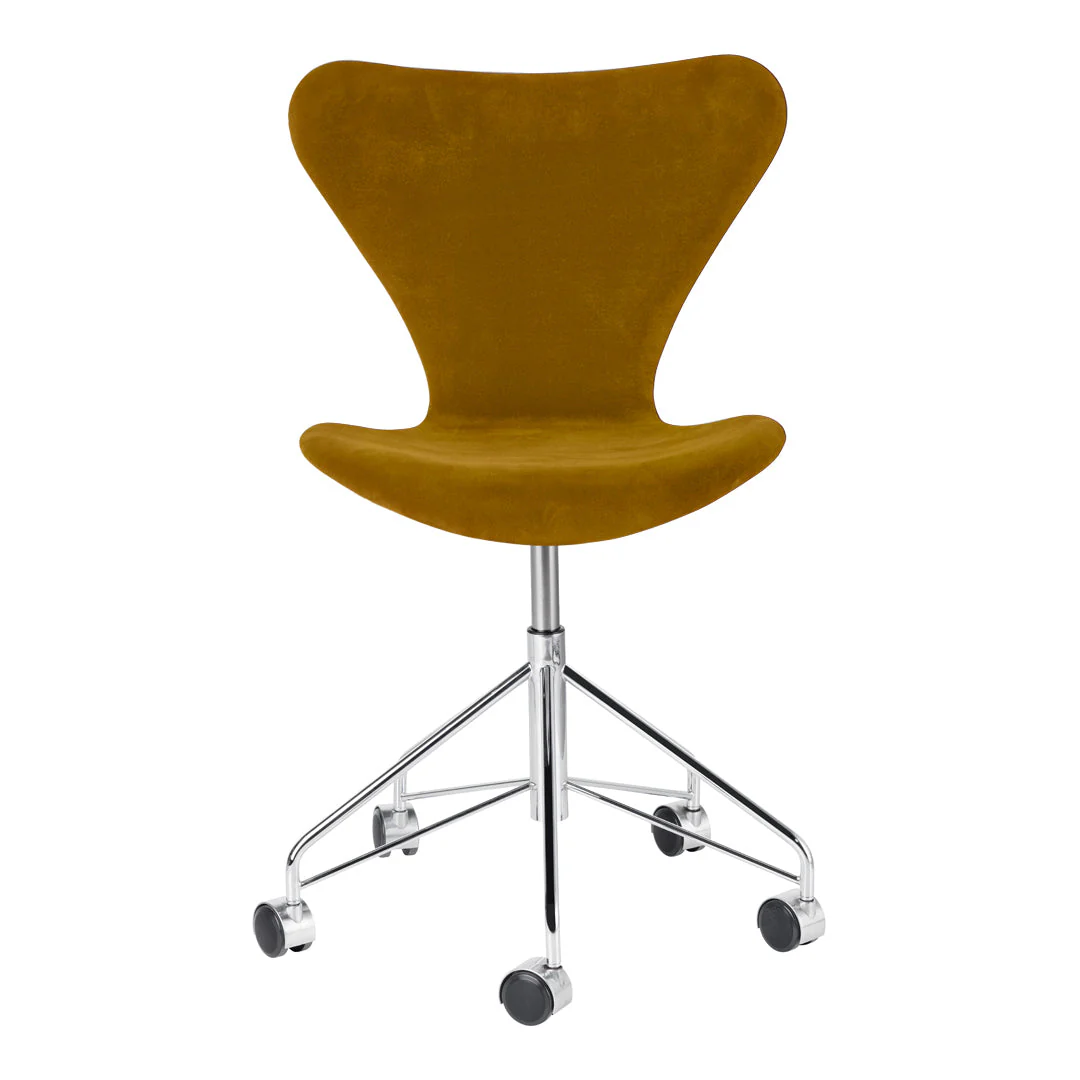 Series 7 Swivel Chair 3117 - Fully Upholstered, Velvet - Image 6