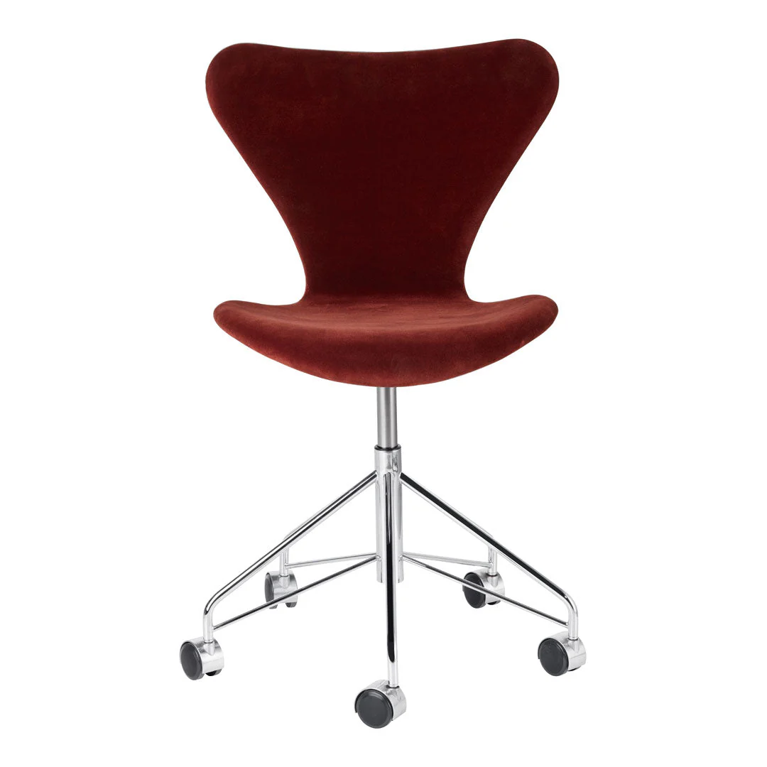 Series 7 Swivel Chair 3117 - Fully Upholstered, Velvet - Image 8