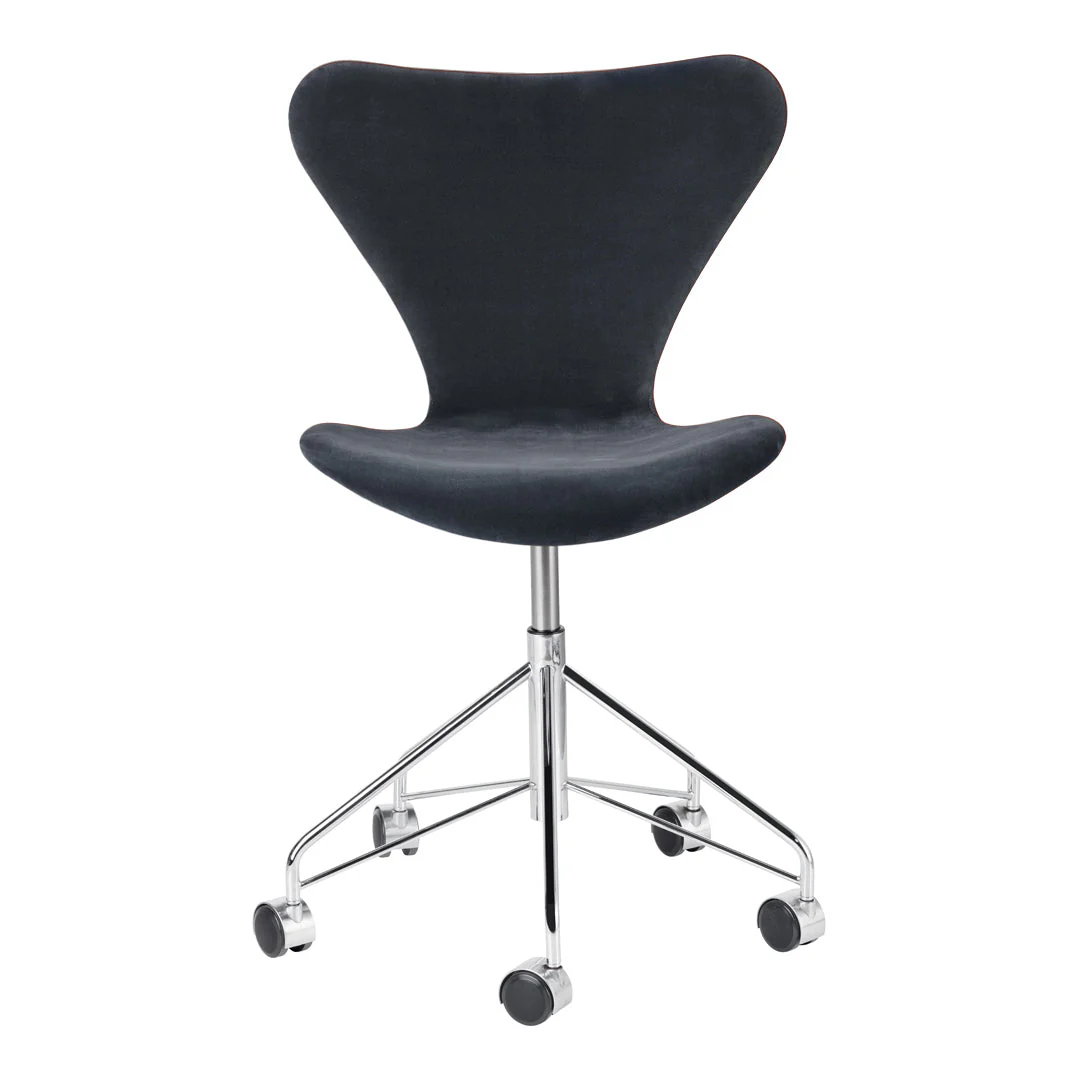 Series 7 Swivel Chair 3117 - Fully Upholstered, Velvet - Image 9