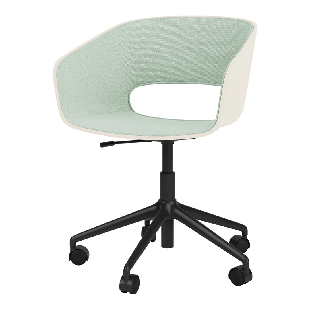 Maree 405 Office Chair - 5 Star Base w/ Casters - Front Upholstered - Image 2
