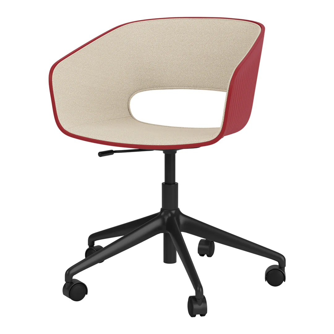 Maree 406 Office Chair - 5 Star Base w/ Casters - Front Upholstered - Image 2