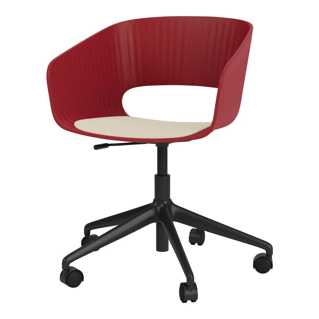 Maree 406 Office Chair - 5-Star Base w/ Casters - Seat Upholstered - Image 2