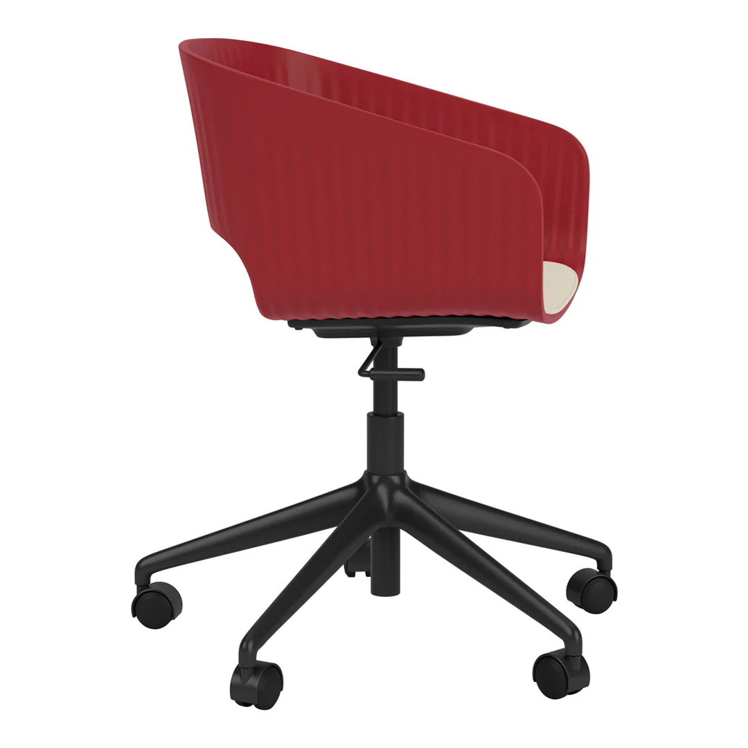 Maree 406 Office Chair - 5-Star Base w/ Casters - Seat Upholstered - Image 3