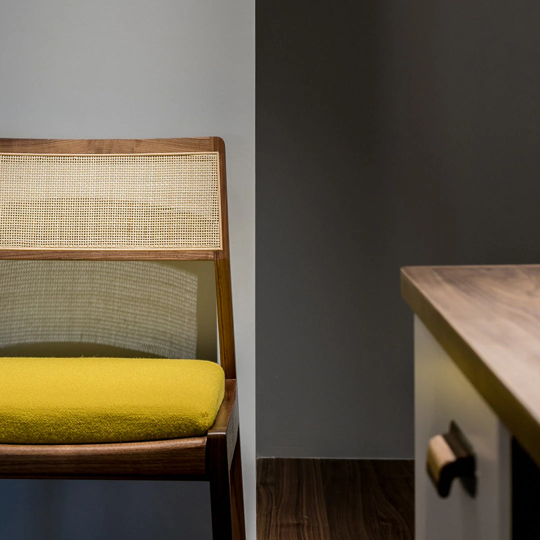 Risom C141 Chair (1955) - Seat Upholstered - Image 3