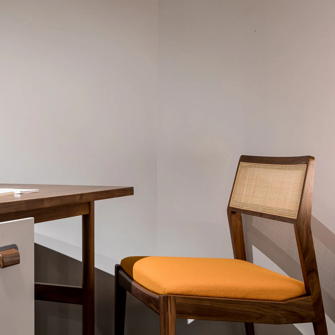 Risom C141 Chair (1955) - Seat Upholstered - Image 4